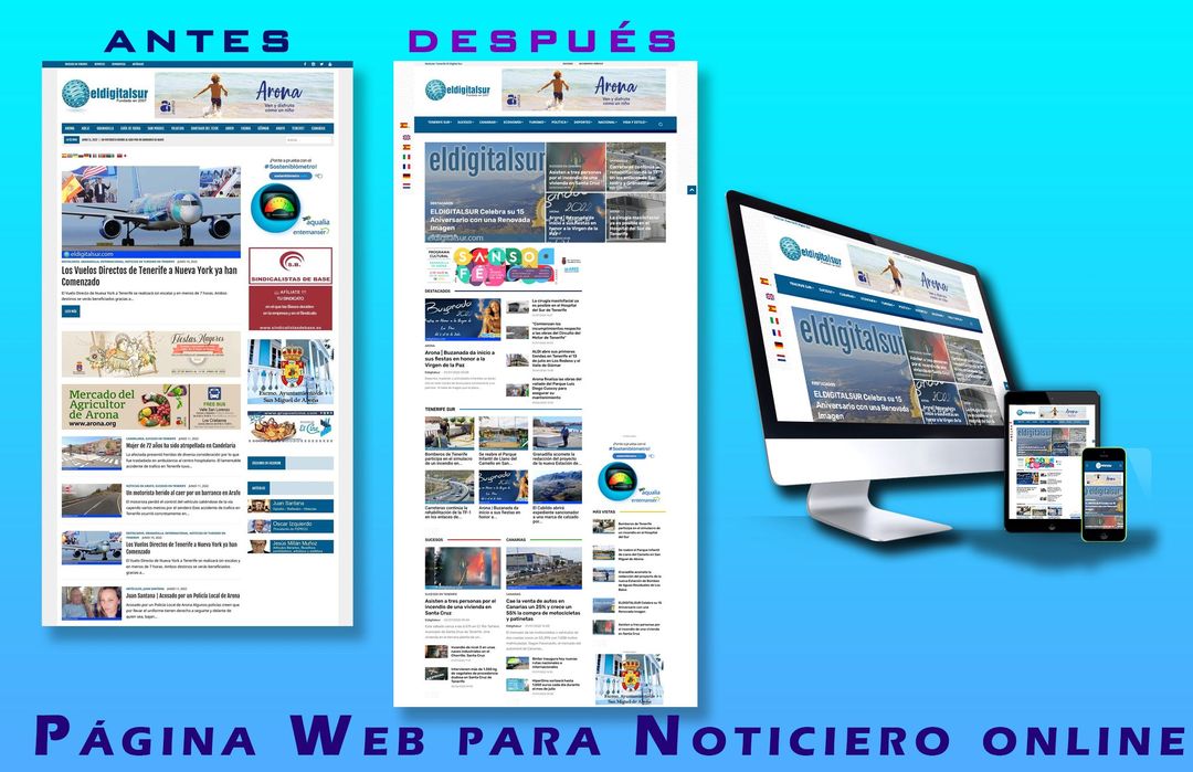 Página Web para Diario eldigitalsur