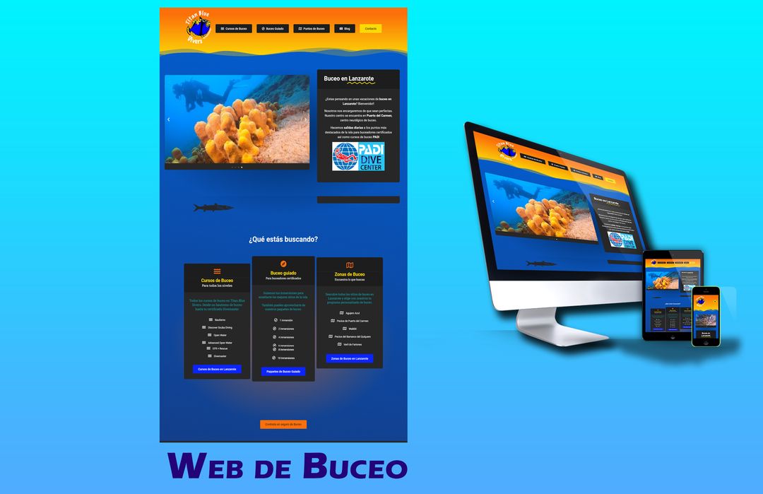 Web de Buceo