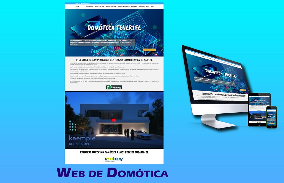Web de domótica