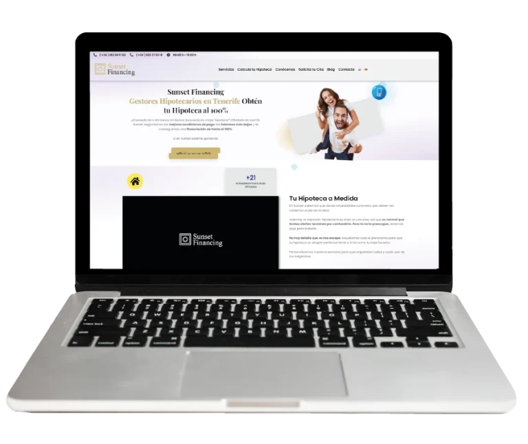 web sunset financing