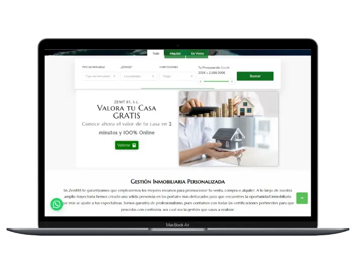 web inmobiliaria