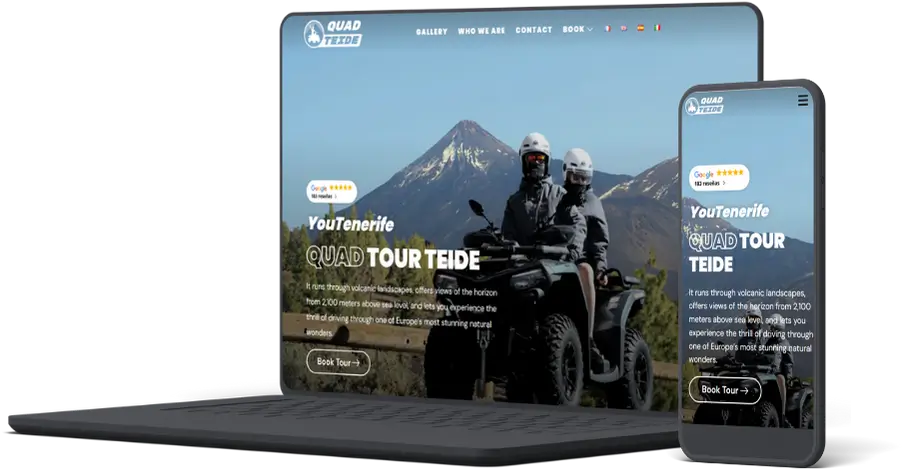 quad teide web